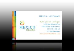 mexican-travel-business card-template